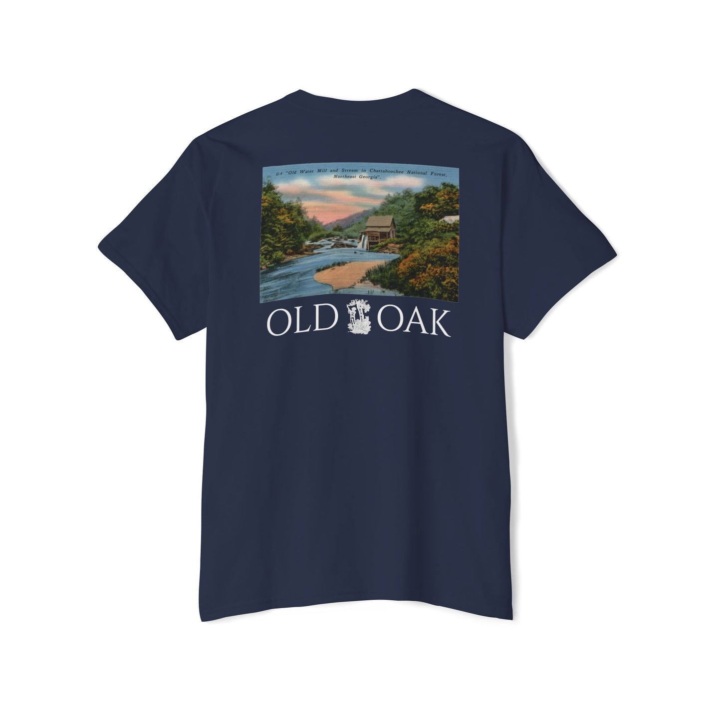 Old Water Mill and Stream in Chattahoochee National Forest, Gainesville, GA - T Shirt