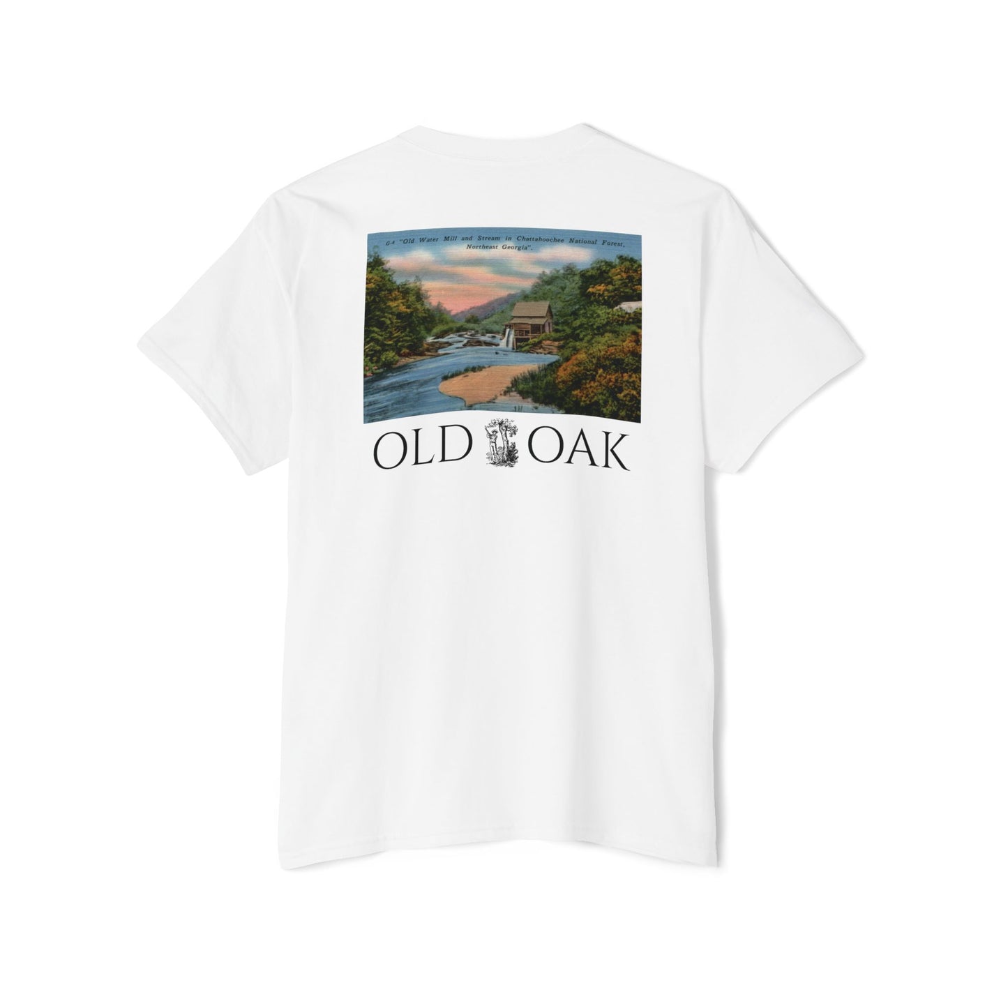 Old Water Mill and Stream in Chattahoochee National Forest, Gainesville, GA - T Shirt